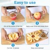 Apple Slicer and Corer 12 Stainless Steel Blades Zinc Alloy
