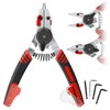 Powerbuilt Snap Ring Pliers with Combination Internal External Switch, Reversible,