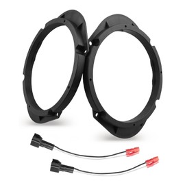 Door Speaker Spacer Bracket with Wire Harness Kit 5"x7" / 6”x8” to 6.5 Fit for Lincoln Aviator MKX Navigator Town Car, Fit for Ford Edge Escape Explorer F150/F350 Expedition 72-5600