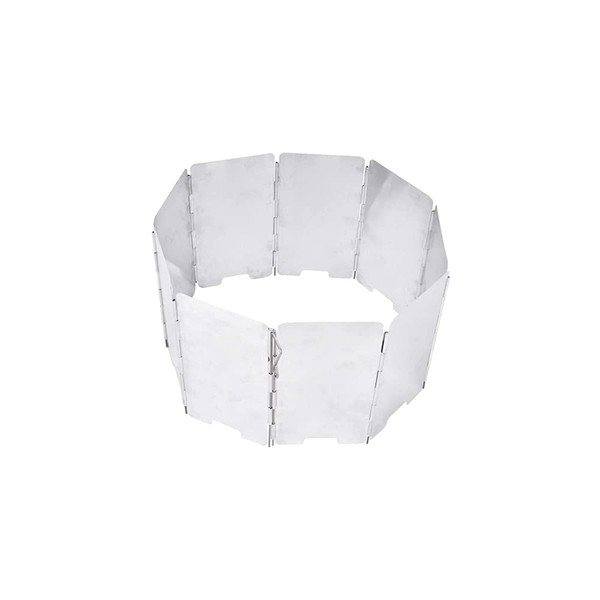 Açık cam katlanır kamp sobası cam 9 plakaları alüminyum alaşımlı