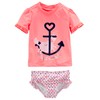Simple Joys by Carter's Baby Girl 2-Piece Rashguard Set