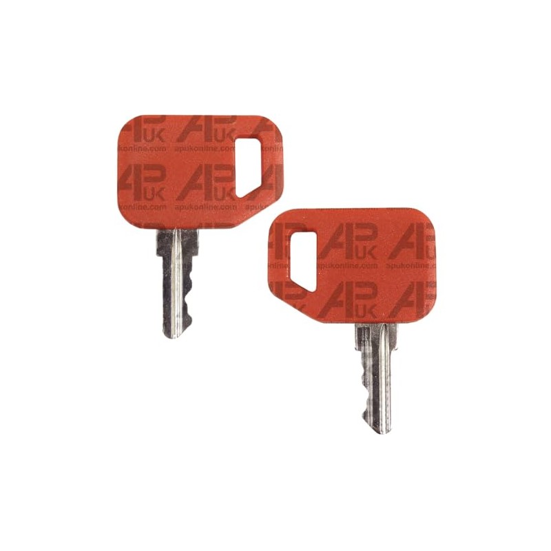 APUK 2x Ignition Key Replacement for John Deere Commercial Dozer