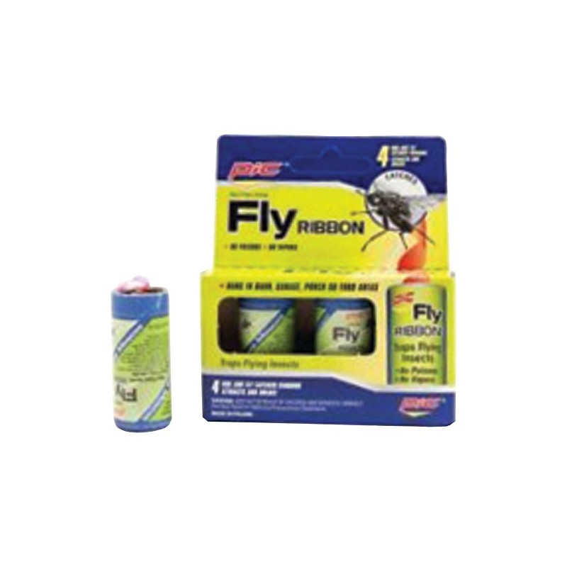 PIC FR3B Fly Ribbon Bug & Insect Catcher, 4 pk
