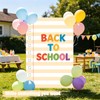 Notebook Paper Backdrop for Photoshoot, Welcome Back to School Photo