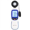 Akozon Medidor Iluminación, WT81 Medidor de luz portátil, Luxómetro Profesional