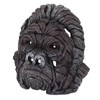 ZJchao Gorilla Head Sculpture, Office Table Decor Animal Table Ornament