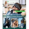 Bluetooth Sleep Mask with Wireless Headphones – Soft 3D Contoured