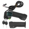 One Pair Electric Bike Throttle Handlebar with Big Head Lock