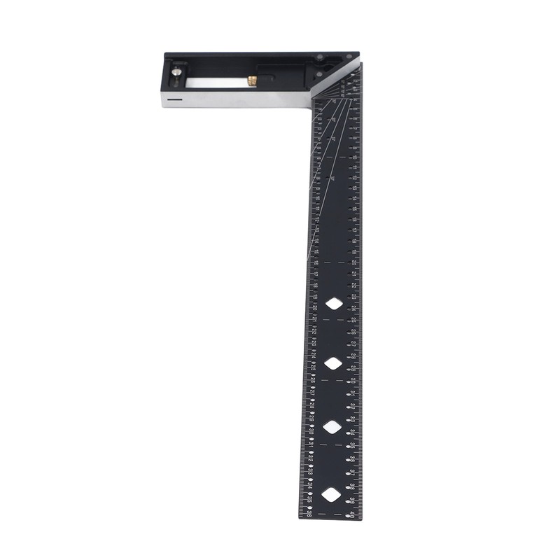 Multi Angle Measuring Ruler 40cm 16in 45 90 Degree Combination