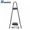 RI Gloss Black 24" Tall Passenger Sissy Bar Backrest w/Pad