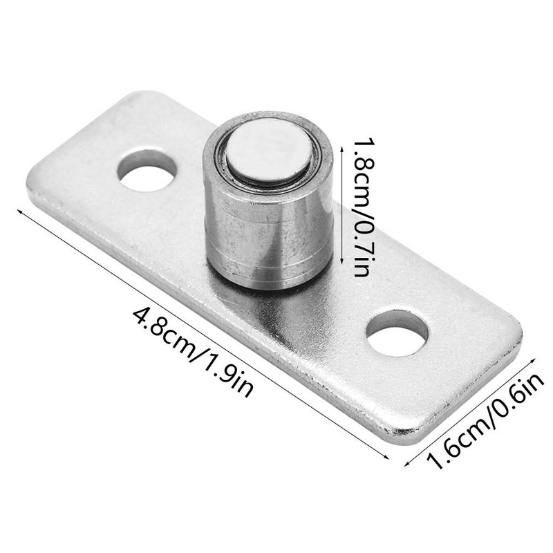 Kuuleyn Roller Guide, 2 Pieces Stainless Steel Barn Door Roller