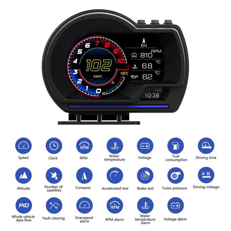 Car Head Up Display, Cars Heads Up Display, Horizontal Vehicle