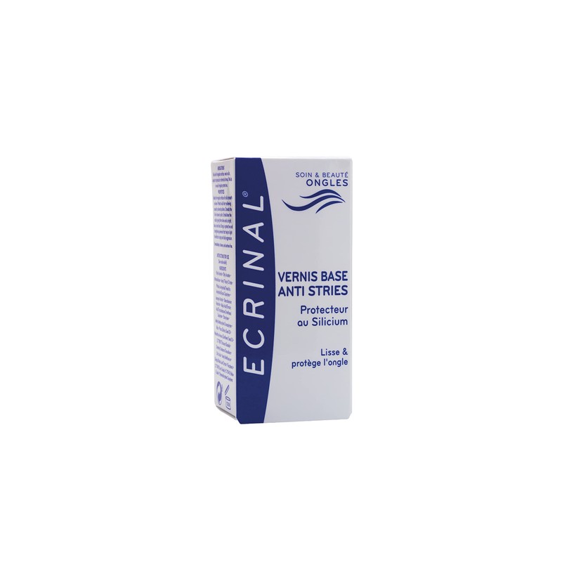 Ecrinal Anti-Strip Base Care for Soft, Brittle, Sensitive Nails, 10