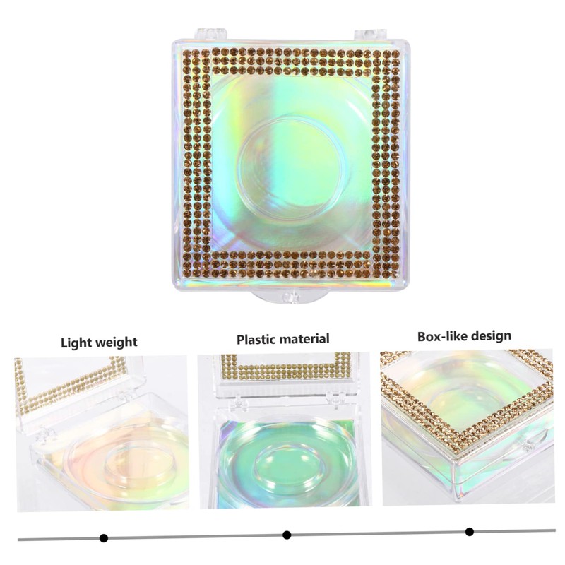 MERRYHAPY Unique Design Eyelash Case 6pcs Lash Storage Box for