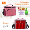 Lifewit Insulated Cooler Bag, Reusable Lunch Bag, Portable Cool Box,