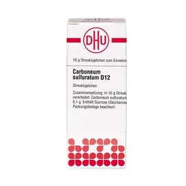 DHU Carboneum Sulfuratum D12 Spreading Balls 10 g Globules