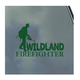 Wildland Firefighter Fire Line Vinyl Sticker Decal Proud Smoke Jumper Fireman Wildfire