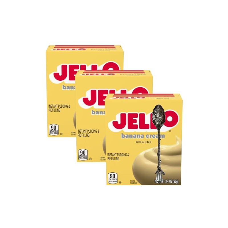 Candy Freezer Jello Instant Pudding & Pie Filling Mix 3.4