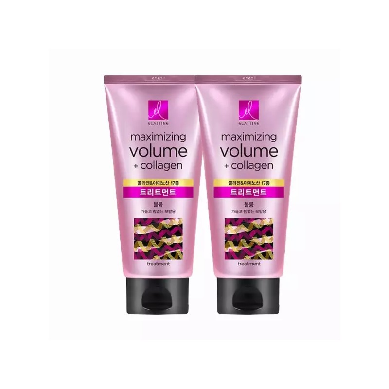 ELASTINE 엘라스틴 트리트먼트 볼륨케어 300ml 2개 Elastin Treatment Volume Care