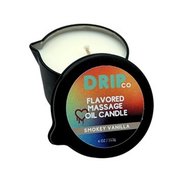 Massage Candle - Scented and Flavored for Couples, Soy Wax Relaxing Aromatherapy for Hot Pour Oil Therapy, TikTok Trend, Spa Essentials (Smokey Vanilla)