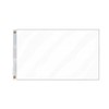Flagmax Plain white Flag 5ft x 3ft (90cm x 150cm)