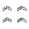Right Angle Metal L Bracket 25×16mm Corner Brace Fixing Support