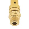 TÜV Safety Valve G 1/2 Inch (DN8), 3.50 Bar, Brass