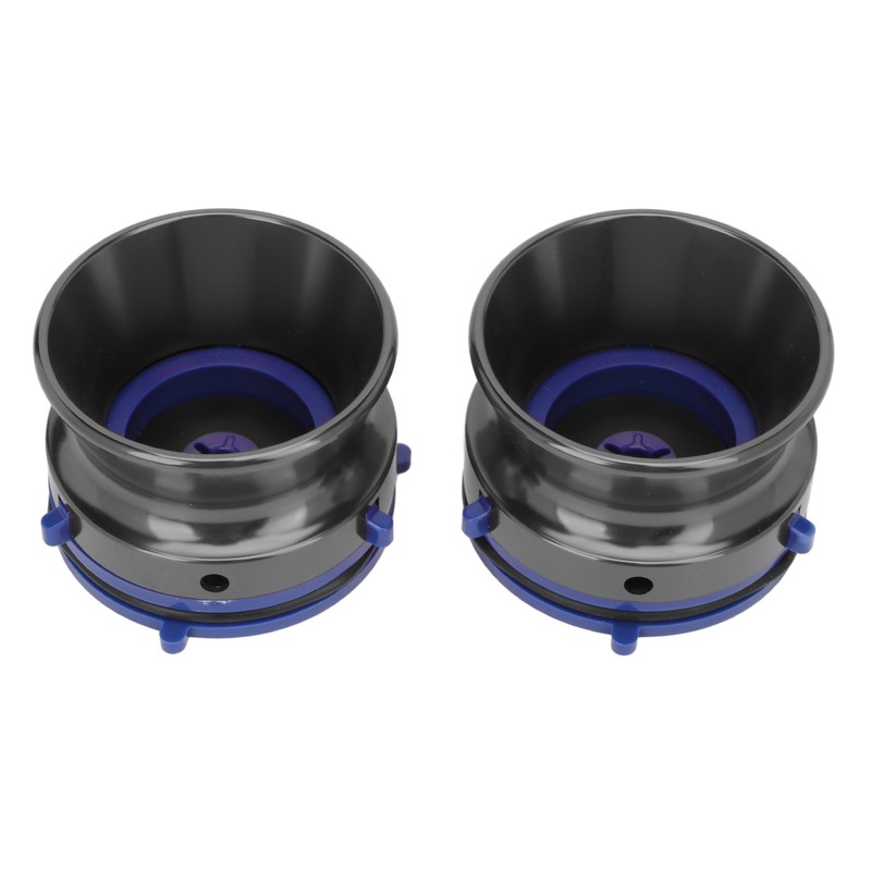 1 Pair NAB Hub Adapters Polished Aluminum Alloy Universal Loading