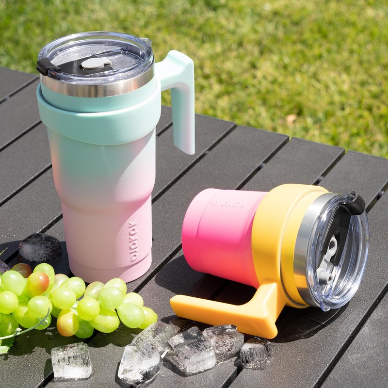 BJPKPK 20oz Tumbler With Handle Insulated Cups With Lid And