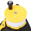 46m Plastic White Wire Diving Spool Reel Thumb Stopper Survival