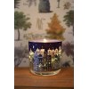 Fresh Ocean Breeze Scented LED-Glow Scented Candle| Unique STAR CITY