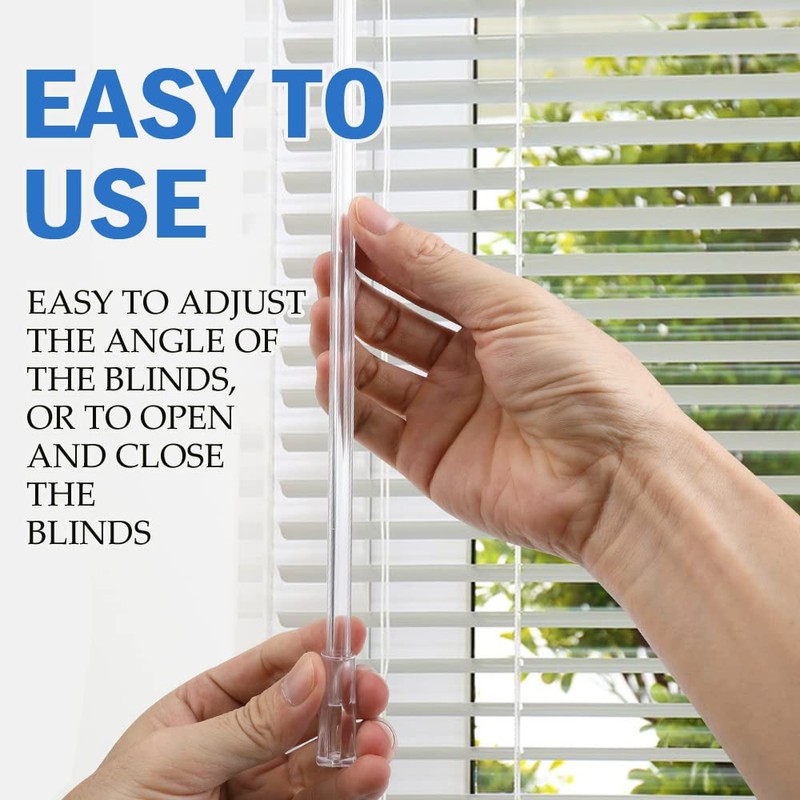 17 Inches Blind Wand, Vertical Blinds Replacement Parts with Hook