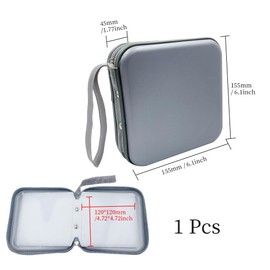 ONEBO 1pc Capacity 40 Portable CD Bag