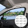Wind Deflector Clips,20 Pcs Stainless Steel Car Window Deflector Fittings
