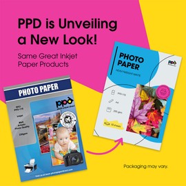 PPD 50 Sheets A4 Inkjet Matt Photo Paper 230gsm Super Heavy Instant Dry Low Glare PPD-110-50