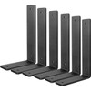 Heavy Duty Shelf Brackets 10 Inch, 6 Pack Floating Shelf