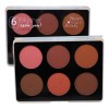 Paleta De Rubores Blush +iluminador Rosa