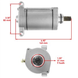 Caltric Starter & Relay Solenoid for Yamaha Rhino 660 YXR660 2004 2005 2006 Atv New