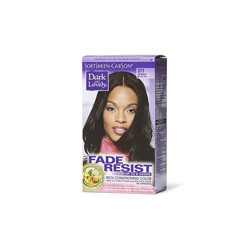 Dark & Lovely Color #371, Jet Black, 1 Count