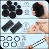 43 PCS Donas para Peinar el Cabello, Donut Moño Kit,