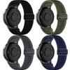 EverAct 4 Pack Stretchy Nylon Band Compatible with Garmin Vivoactive