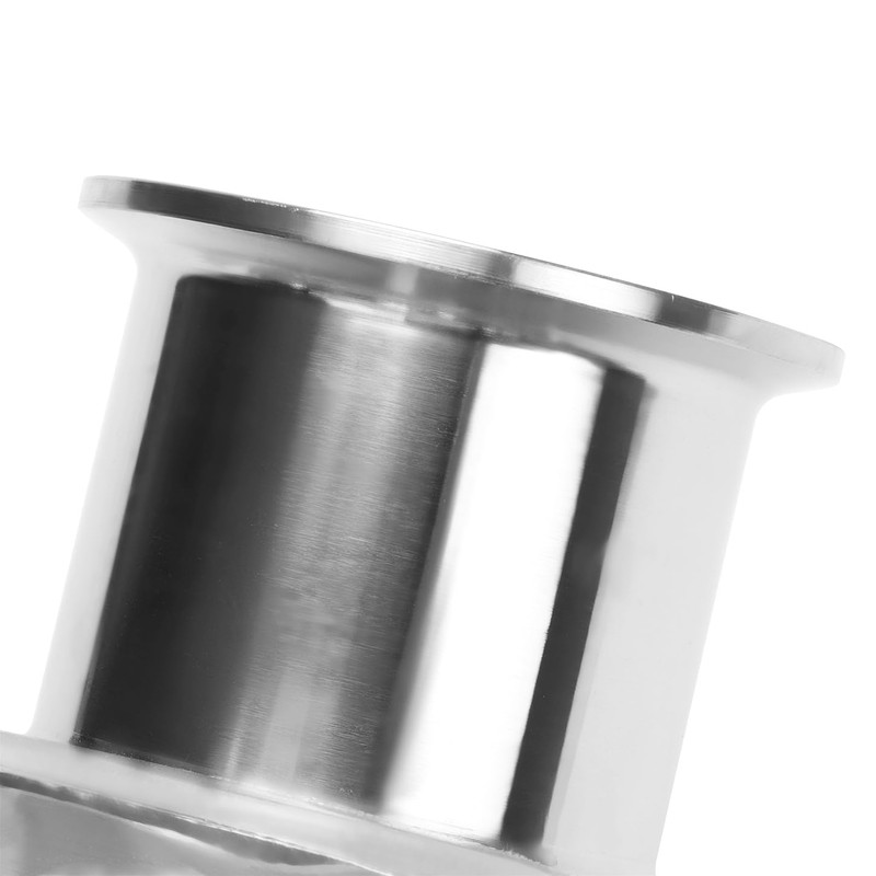 DERNORD Sanitary Diaphragm Valve Silicone Seal Stainless Steel 316L, 2"