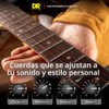 DR Strings BKE-10 Black Beauties K3 - Cuerdas para guitarra