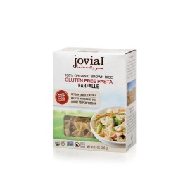 UD_Jovial Gluten-Free Brown Rice Macaroni Capellini Vermicelli Pasta 12 oz Per Bag Case of 12 Kosher Certified Dried Processed