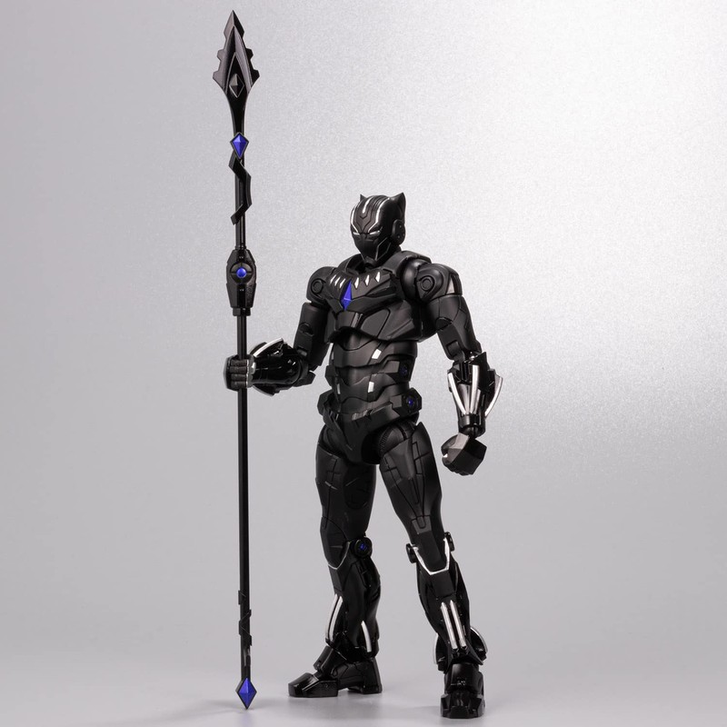 Fighting Armor Black Panther Non-Scale ABS & Diecast Painted Complete