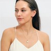 LuckyLy Collar para Mujer con Baño de Oro 14k, Cadena