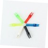 SUPVOX 6.2mm Arrow Tail Inserts 20pcs Nock Fitting Set Plastic