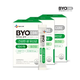 [Bio] CJ BYOCORE Healthy Live Lactobacillus 10 Billion Sticks 3 Boxes/3 Months Supply