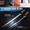 FLISSA Cordless Electric Fillet Knife Rechargeable Electric Knife w/Non-Slip Handle