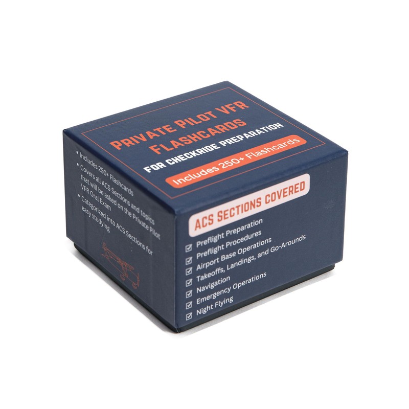 Private Pilot VFR Flashcards for Checkride Oral Exam Preparation -